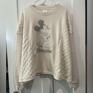 Cream/Off-white Disney Crewneck